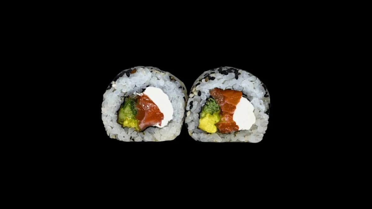 California z łososiem