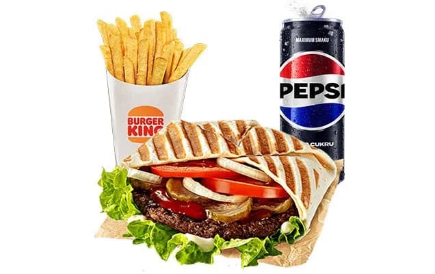 King Beef Pocket Zestaw