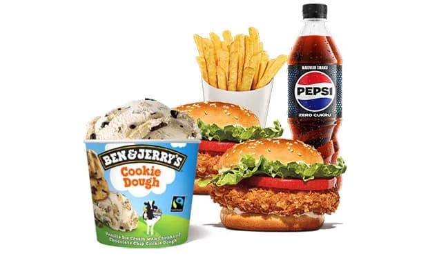 B&J Deals Crispy Chicken dla dwojga