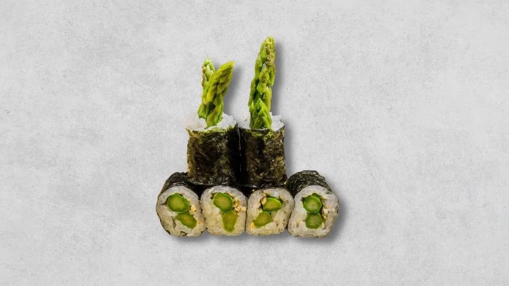 Asparagus maki