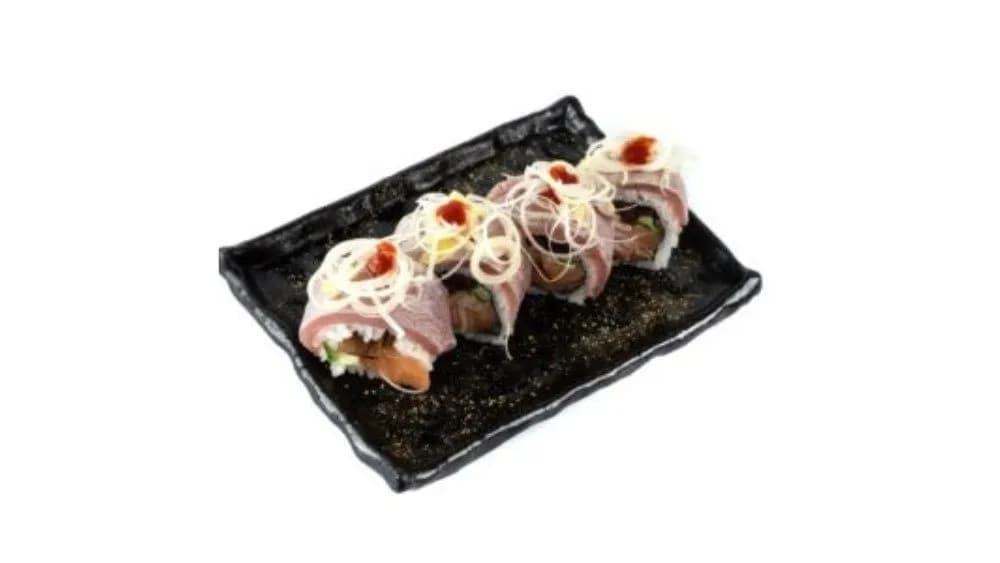 Maki z łososiem i tuńczykiem