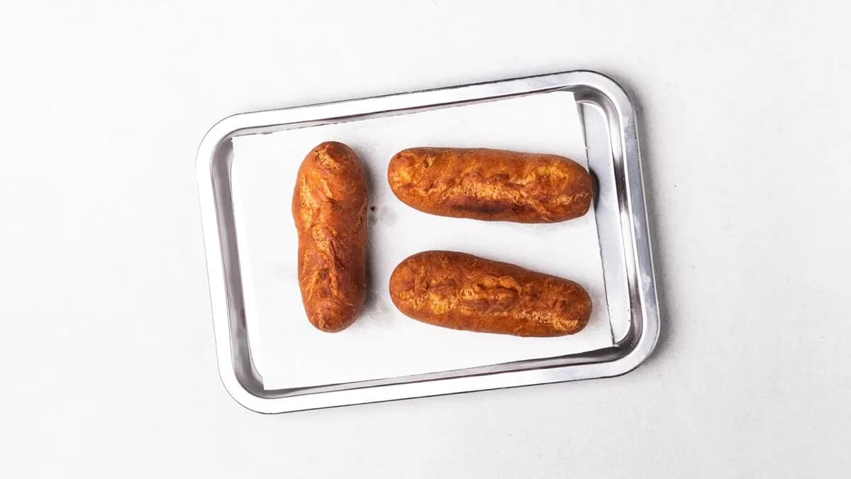 Karkandak-bułeczka nadziewana kebabem ormiańskim