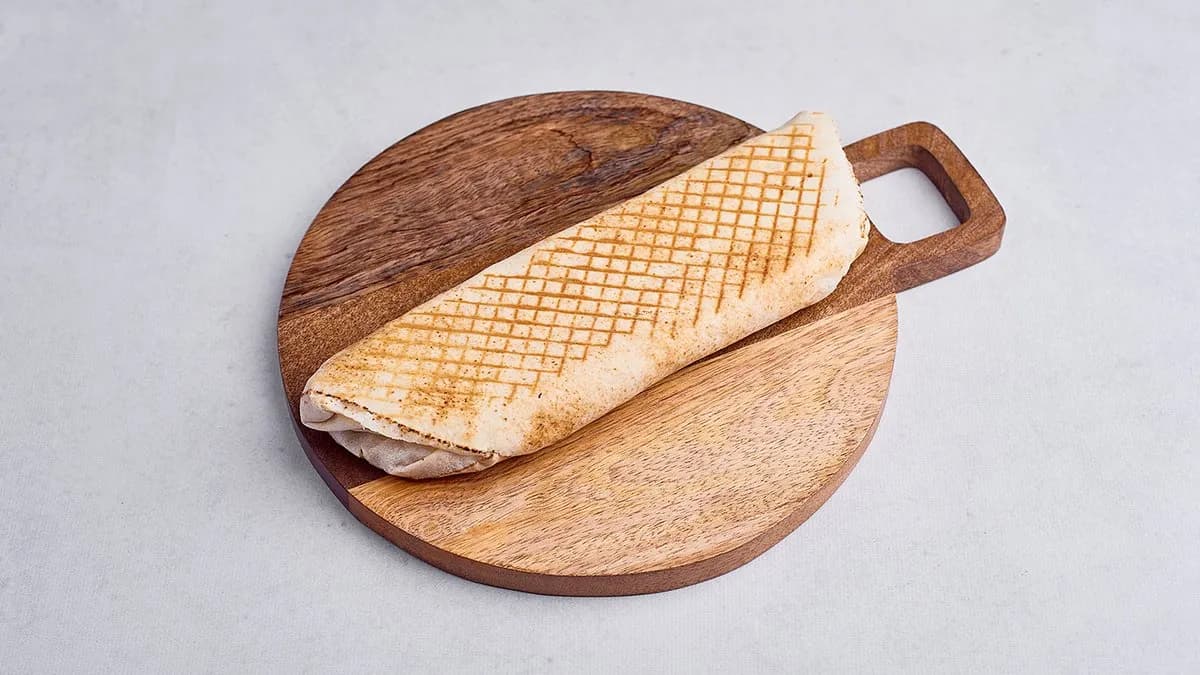 Kebab tortilla z serem