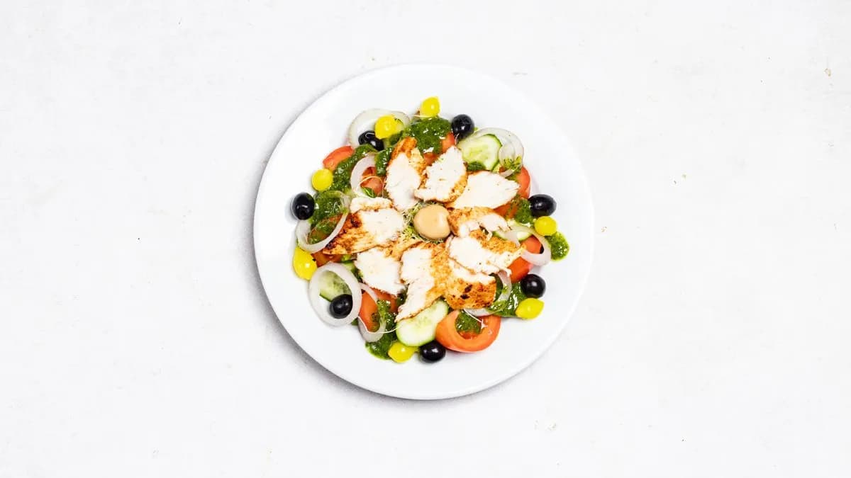 Sałatka z kurczakiem