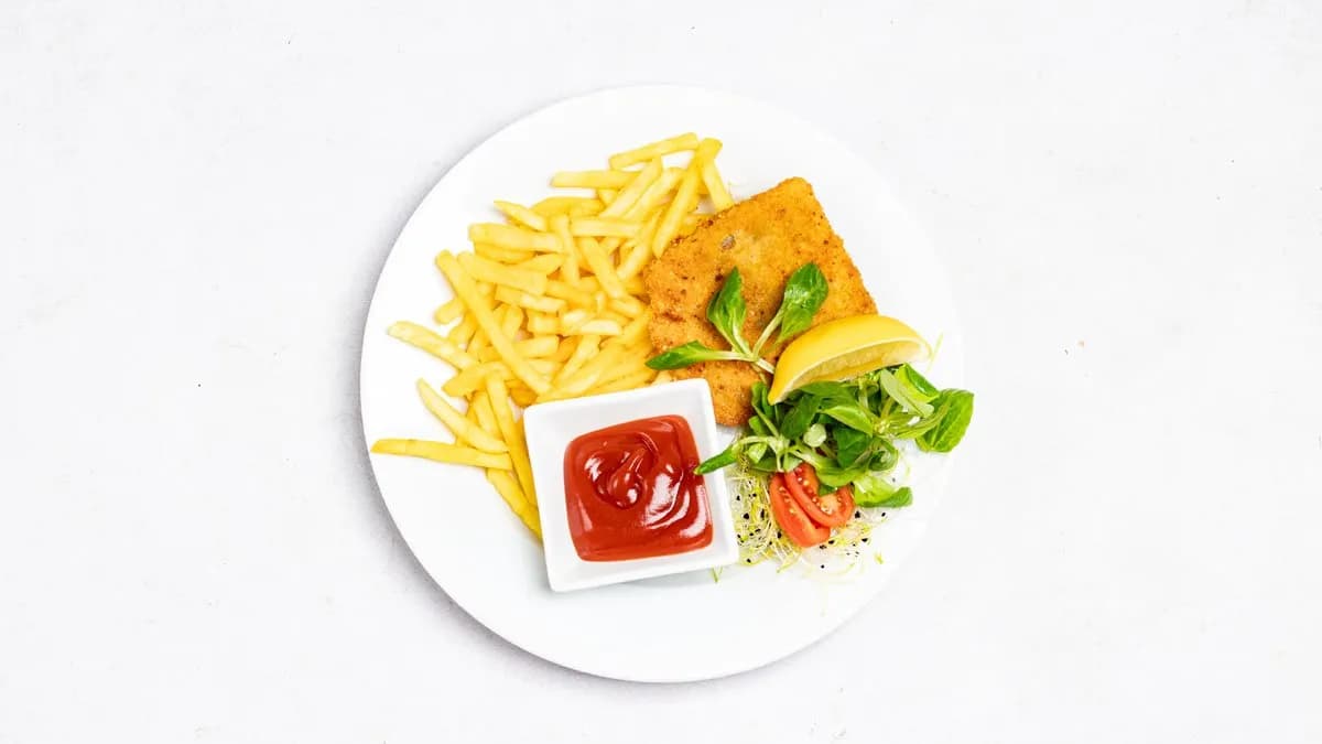 Panierowany filet z dorsza