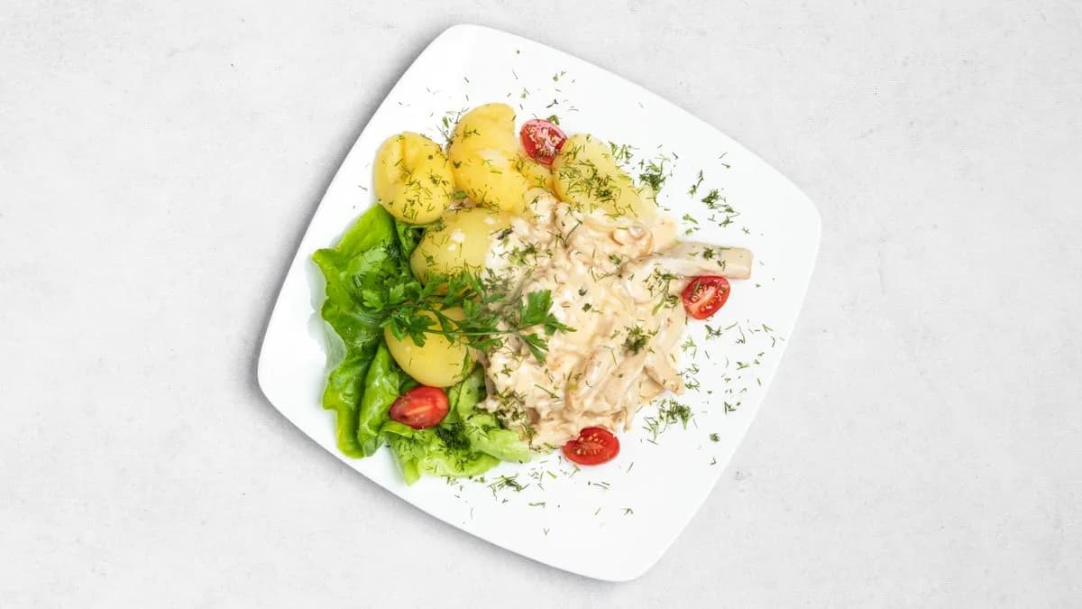 Polędwiczki w sosie serowym