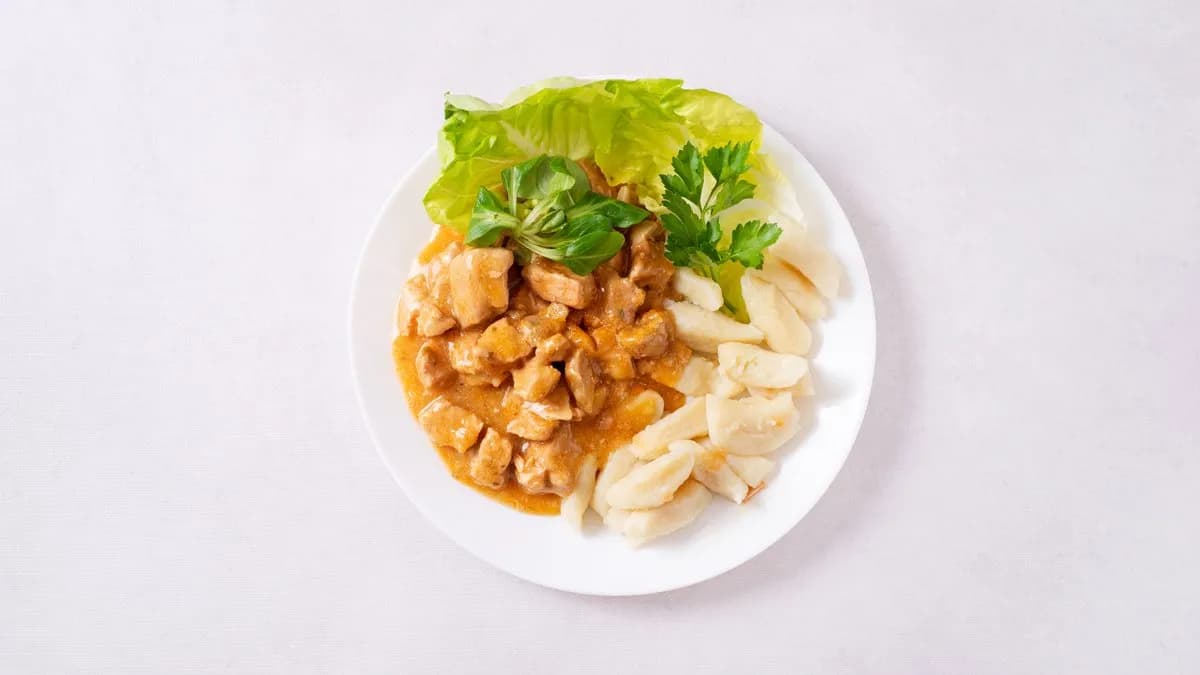 Jarmużowe z kurczakiem