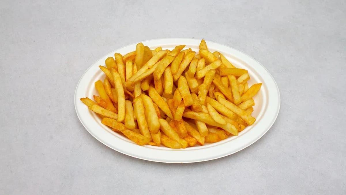 Frytki i kulki ziemniaczane