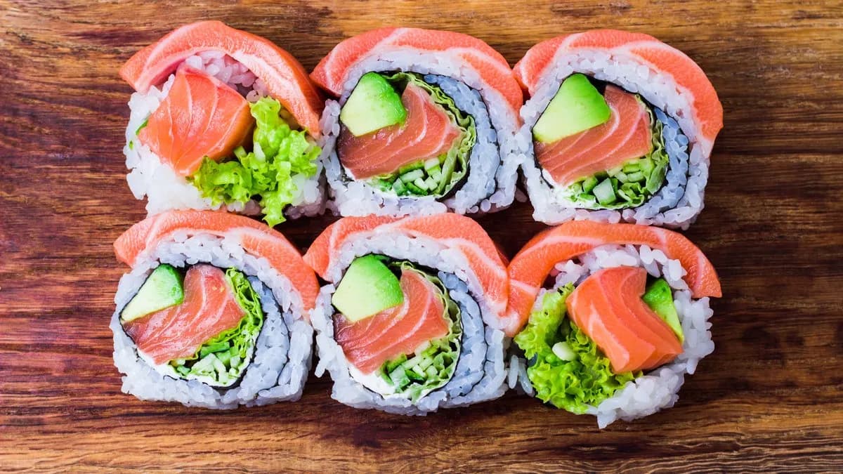 Uramaki gold Łosoś