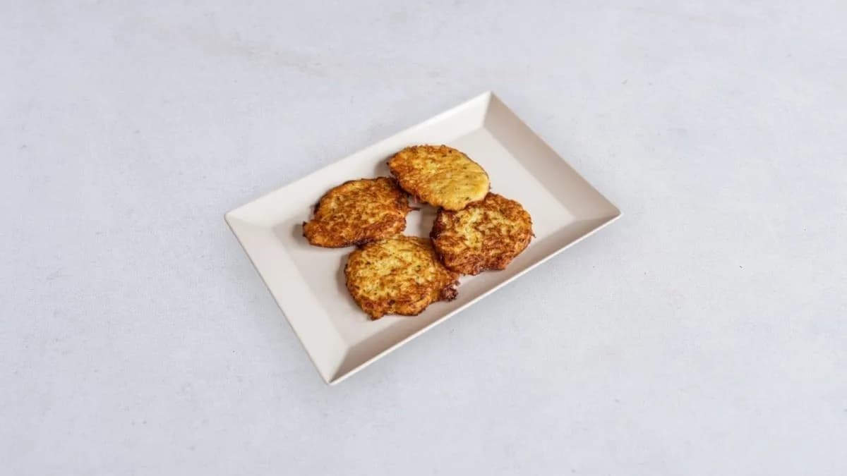 Placki ziemniaczane z pieczarkami 4 szt. (wege)