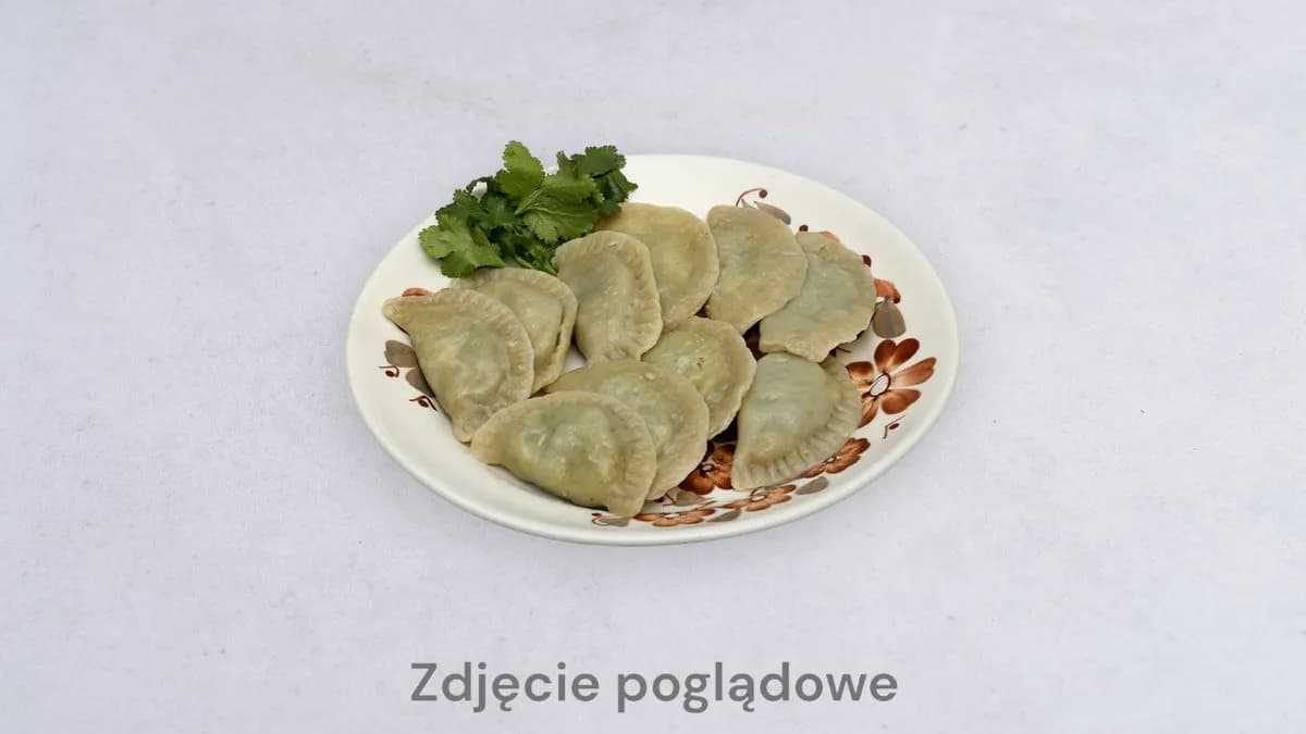 Pierogi ze szpinakiem i serem feta 8 szt. (wege)