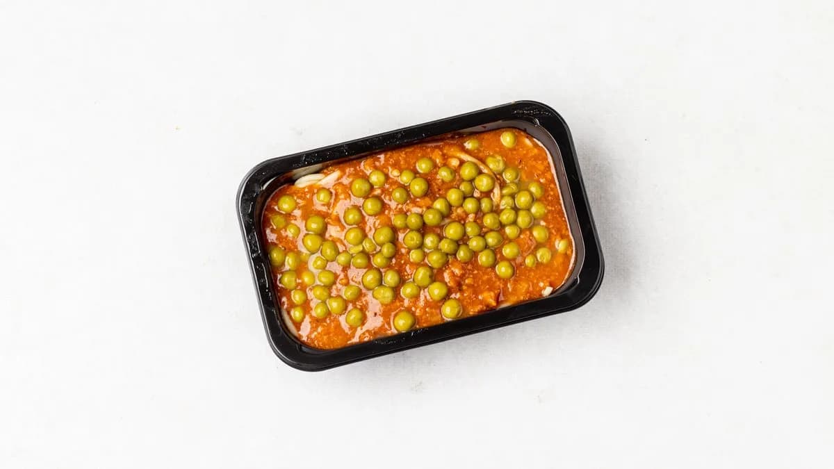 Spaghetti con piseli