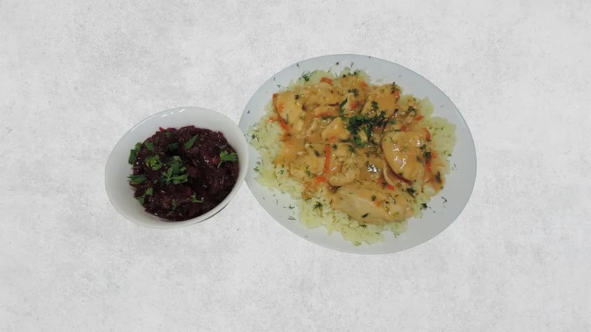 Pierś w sosie śmietanowym