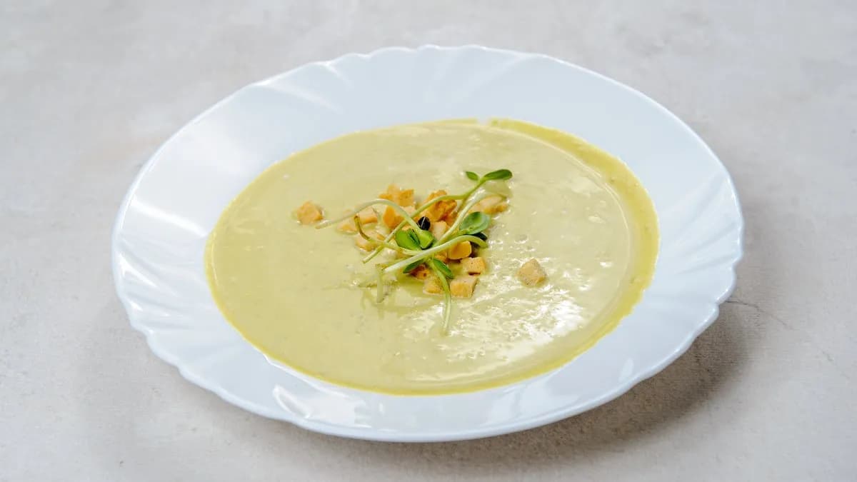 Krem z pieczonego ziemniaka