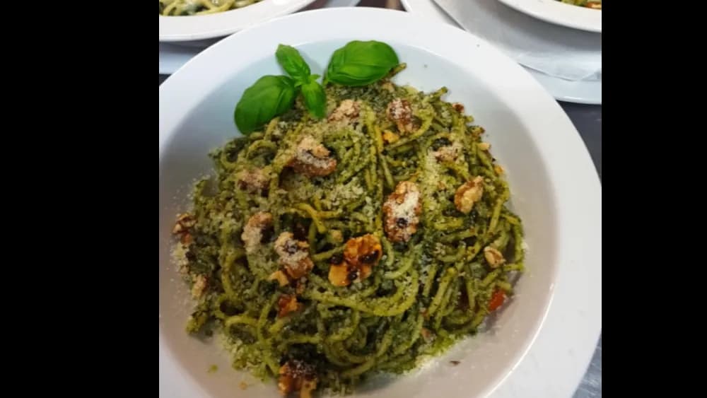 Spaghetti Pesto Basilico