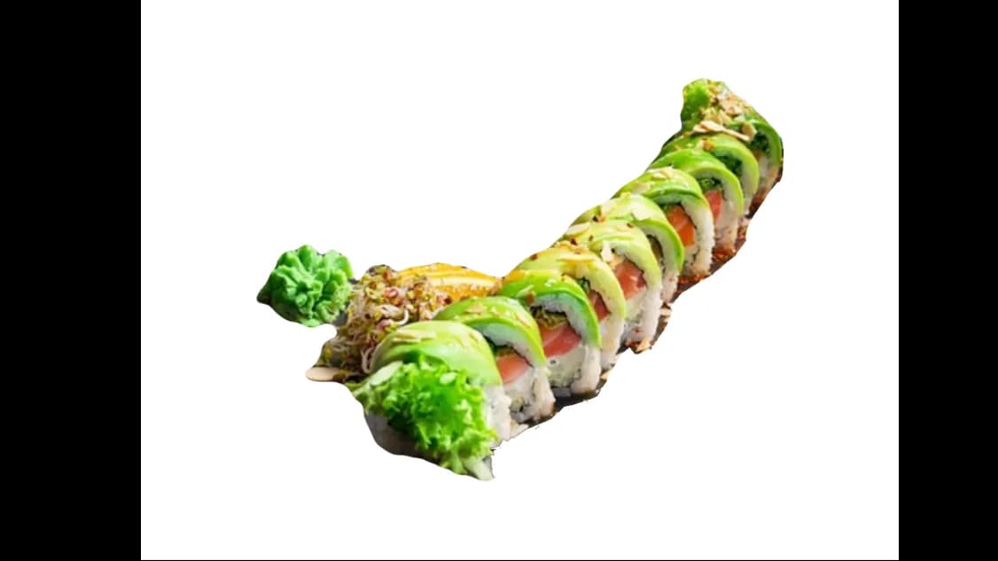 Roll California Green Dragon