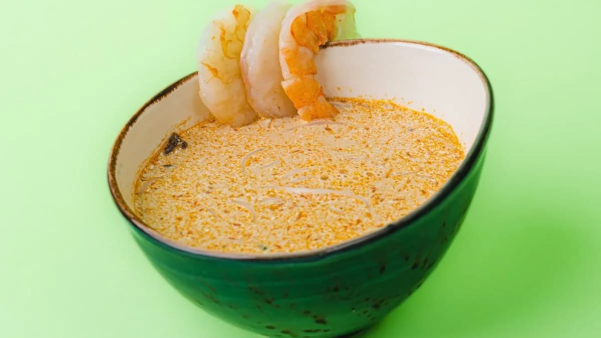 Tom kha z mleczkiem kokosowym