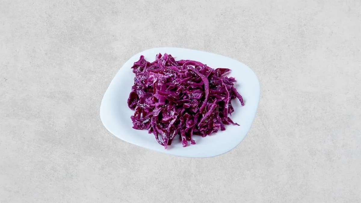 Kapusta modra zasmażana