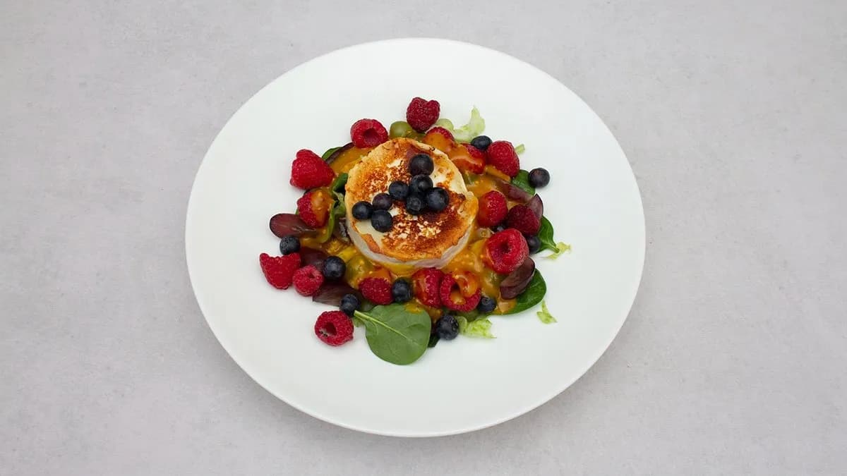 Sałatka z kozim serem