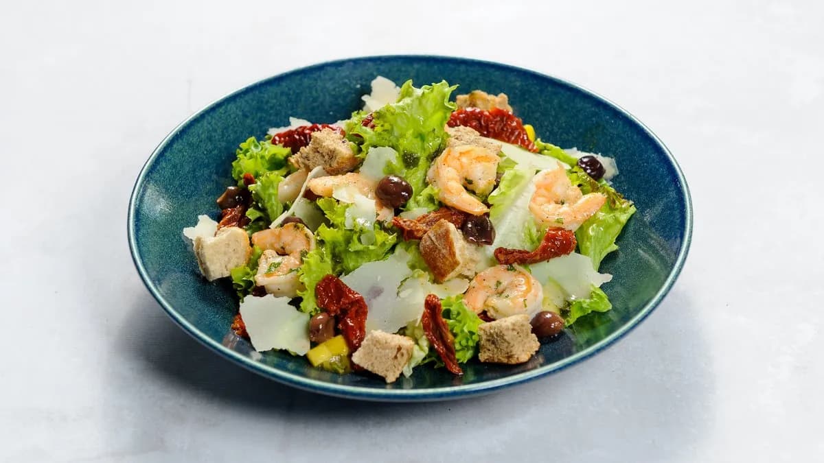 Sałatka z krewetkami