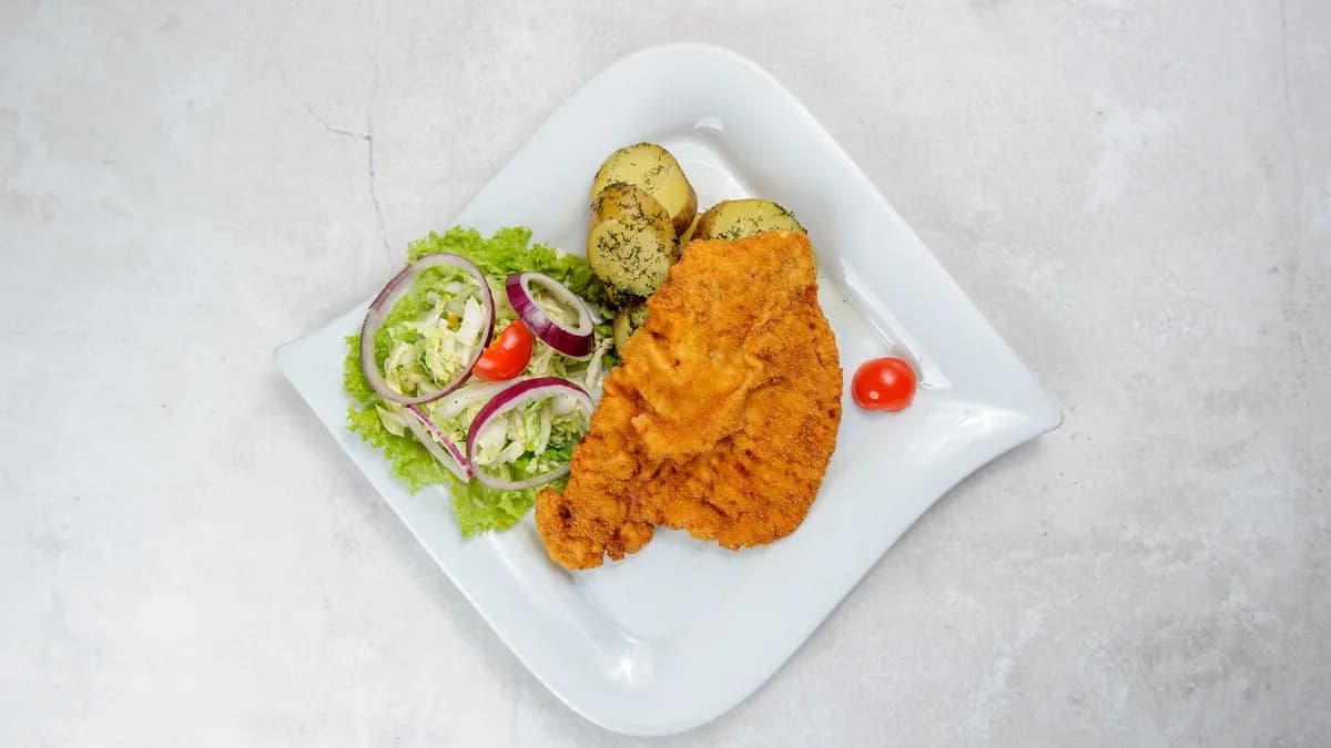 Schabowy prażony serowy