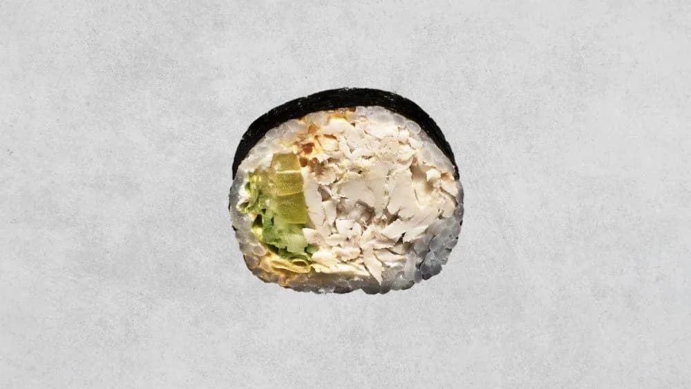 Futomaki - pieczona ostra dorada