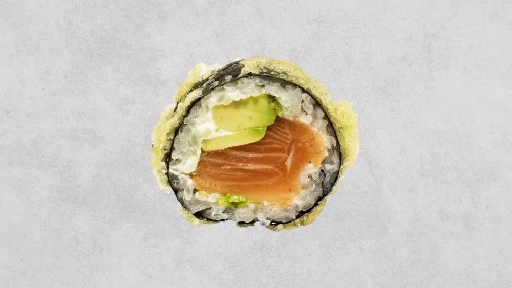 Tempura maki - łosoś