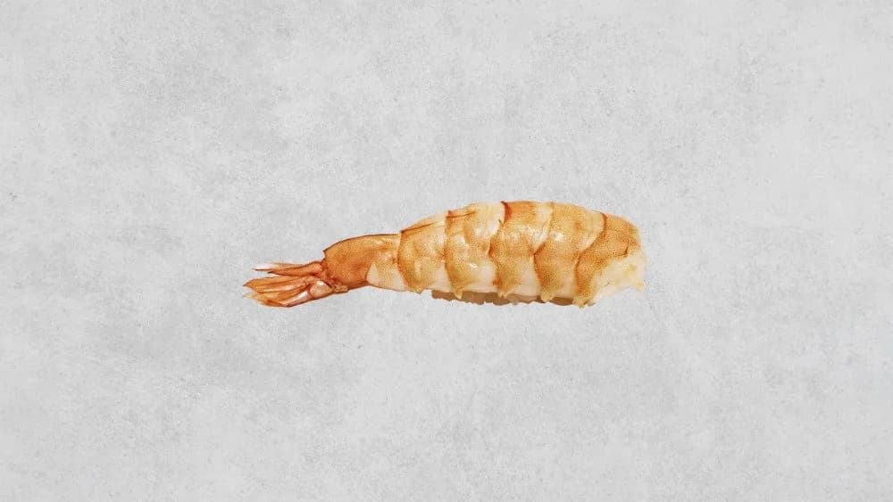 Nigiri - gotowane krewetki