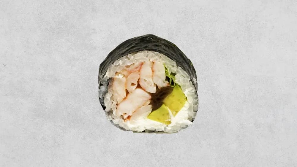 Futomaki - gotowane krewetki