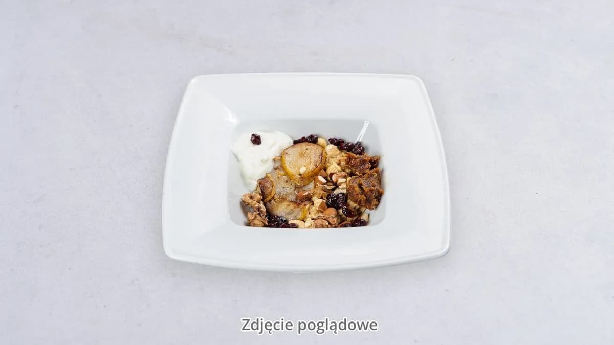 Owsianka z karmelizowanym bananem