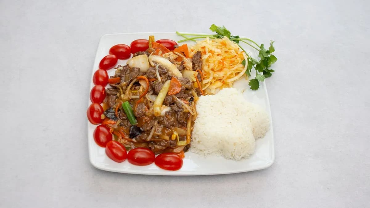 Wieprzowina z bambusem