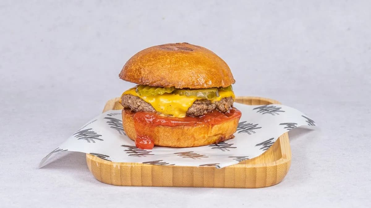 Mini cheeseburger