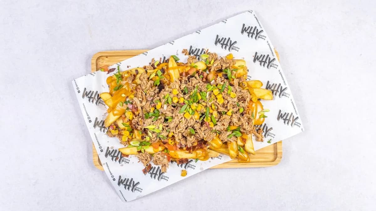 Loaded fries mięsne