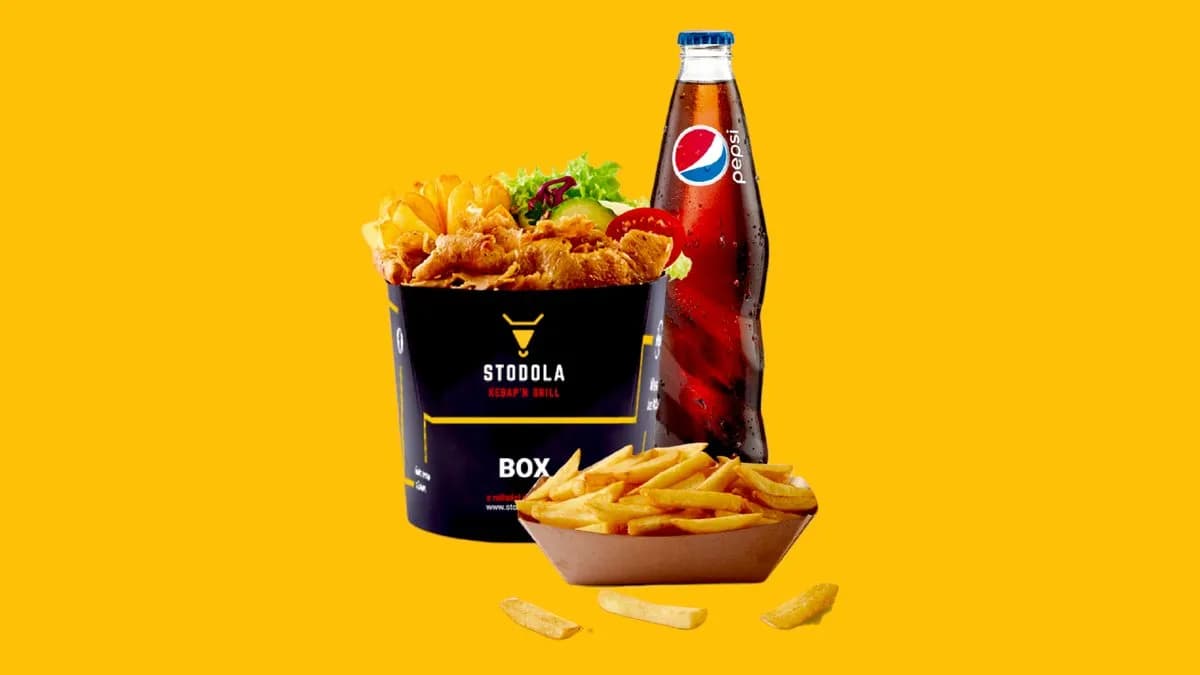 Box + Frytki + Pepsi