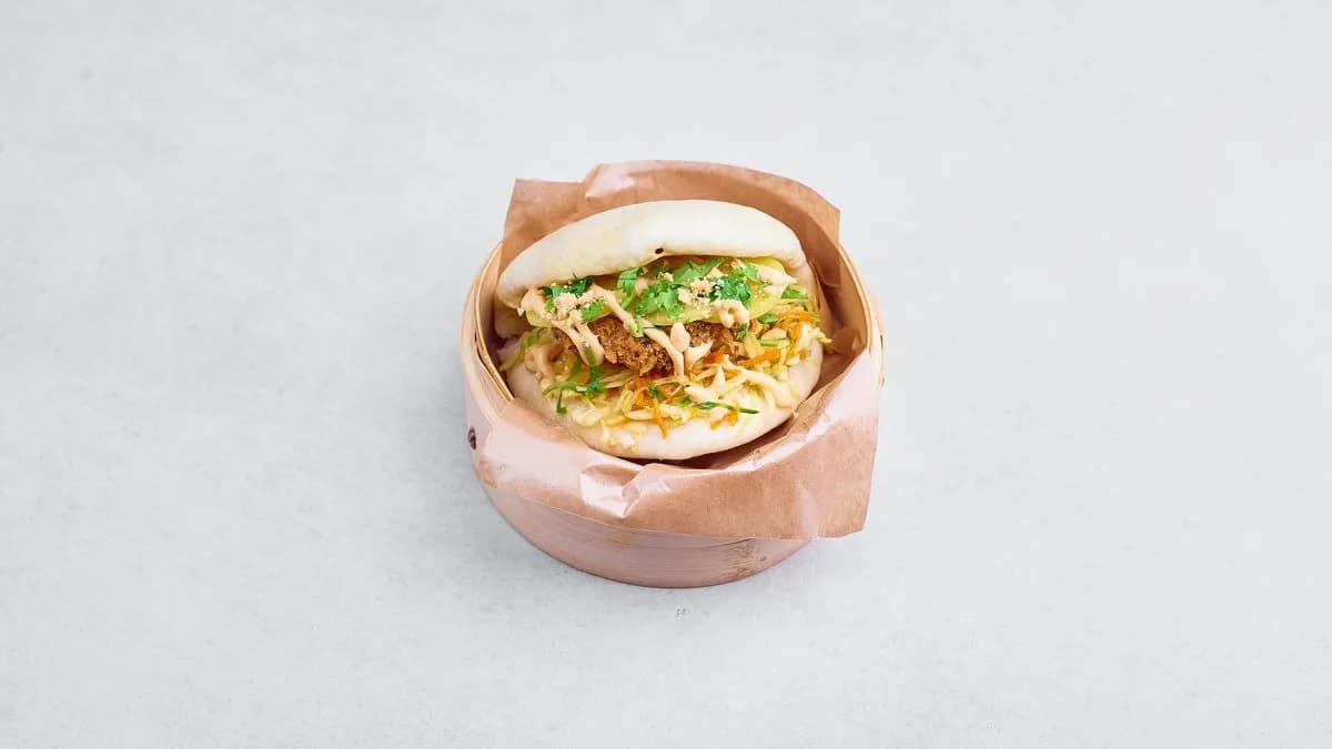 Bao z nuggetsami sojowymi