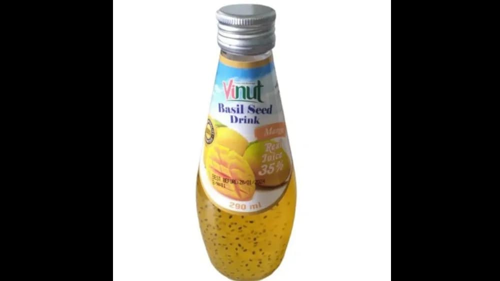 Napój Mango z Nasionami Bazylii 290ml