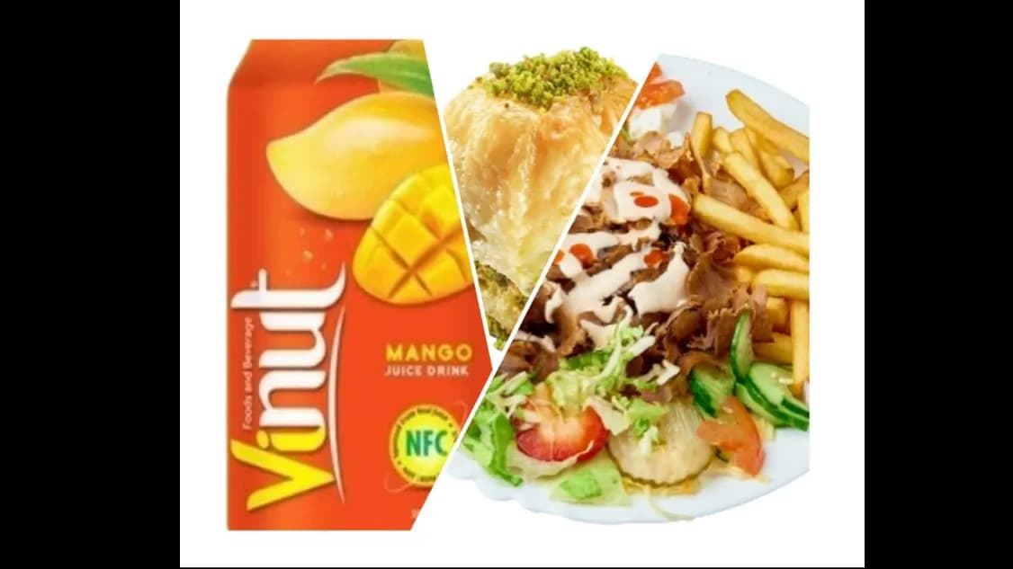 Zarin Danie Na Talerzu + Napój Mango 330 ml + Baklava