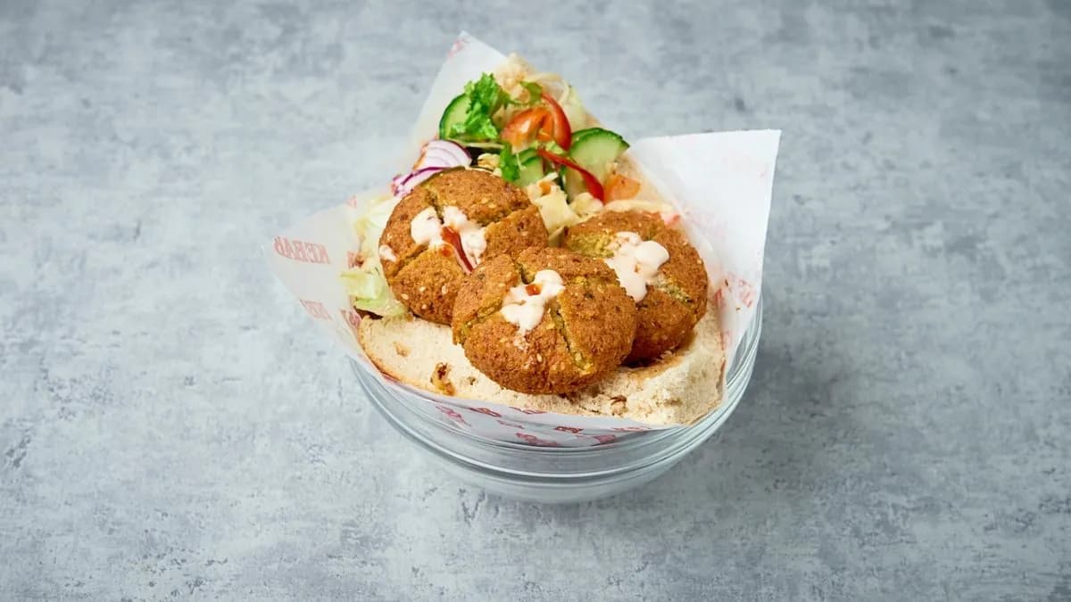 Kebab Bułka falafel