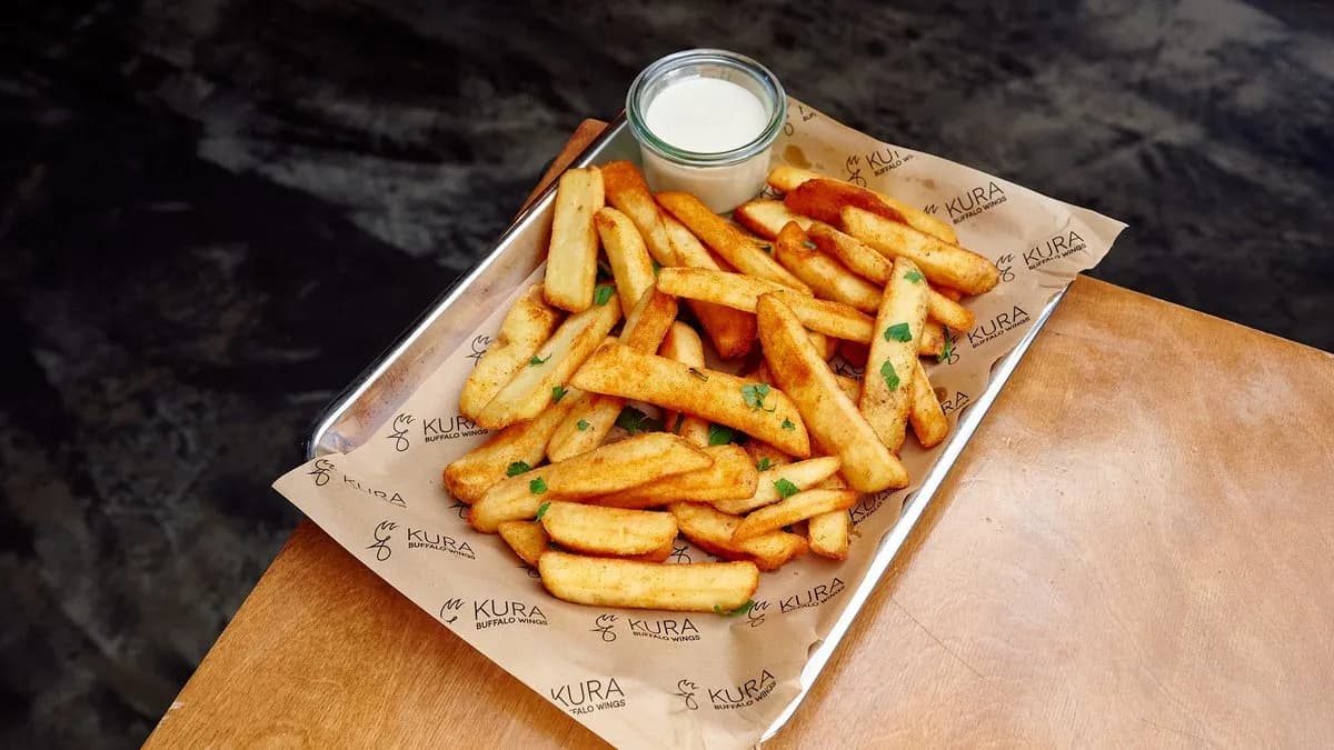 Frytki belgijskie (podwójna porcja)