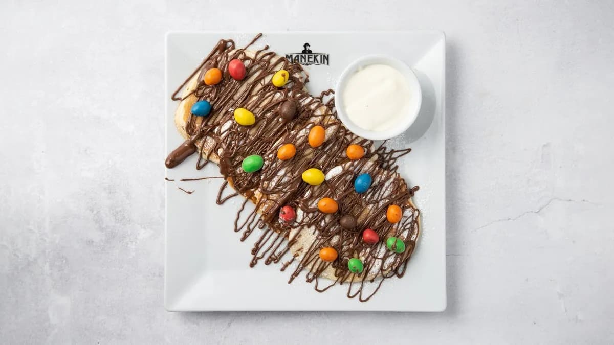 M&M's, Nutella/Manekinella, sos śmietankowy