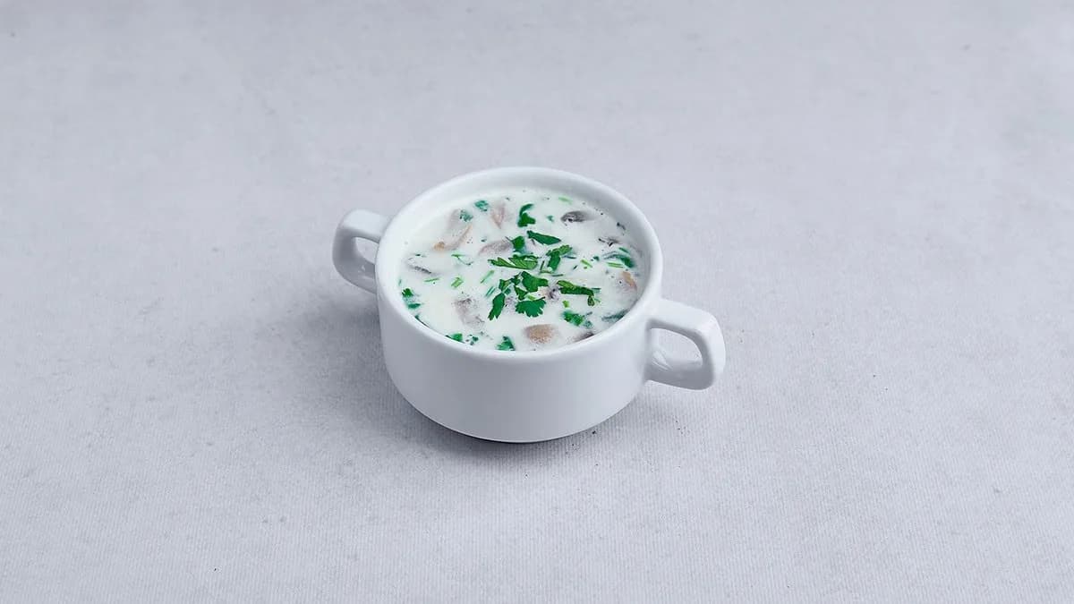 Zupa czosnkowo grzybowa (krem)