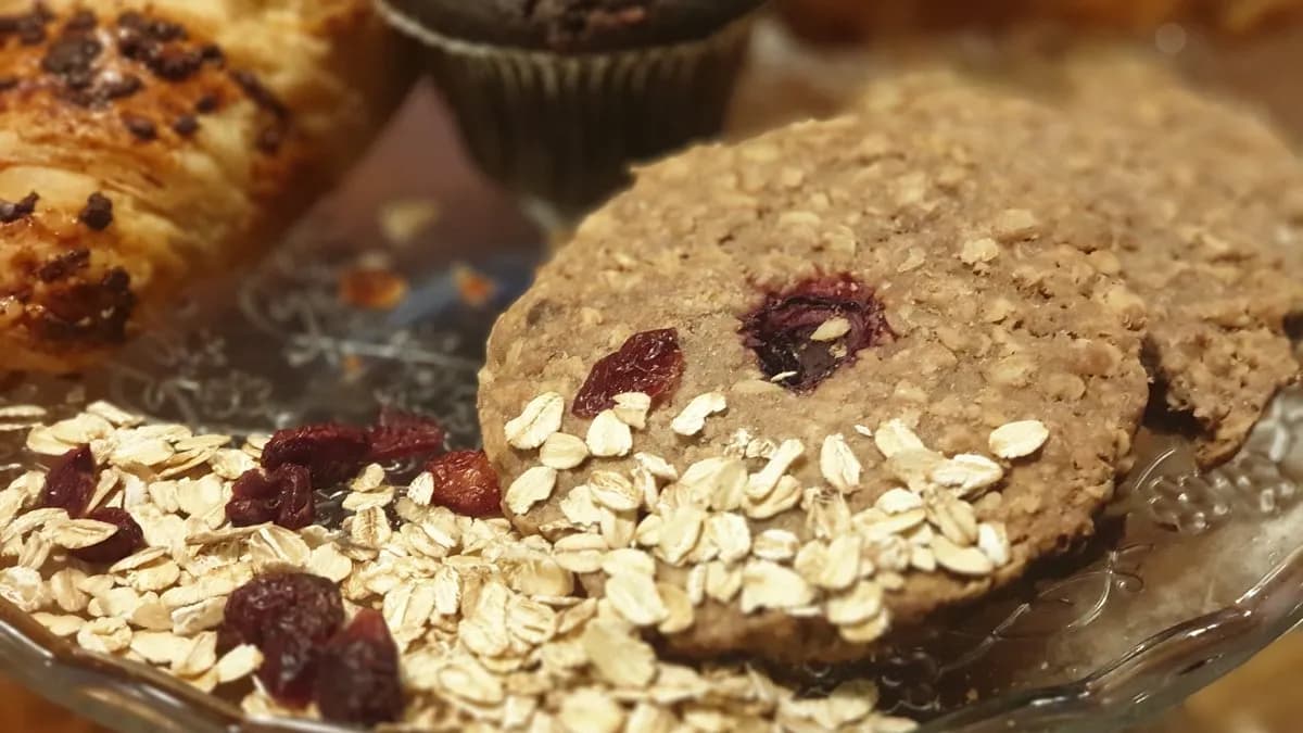 Ciastko Owsiane z Wiśnią i Czekoladą