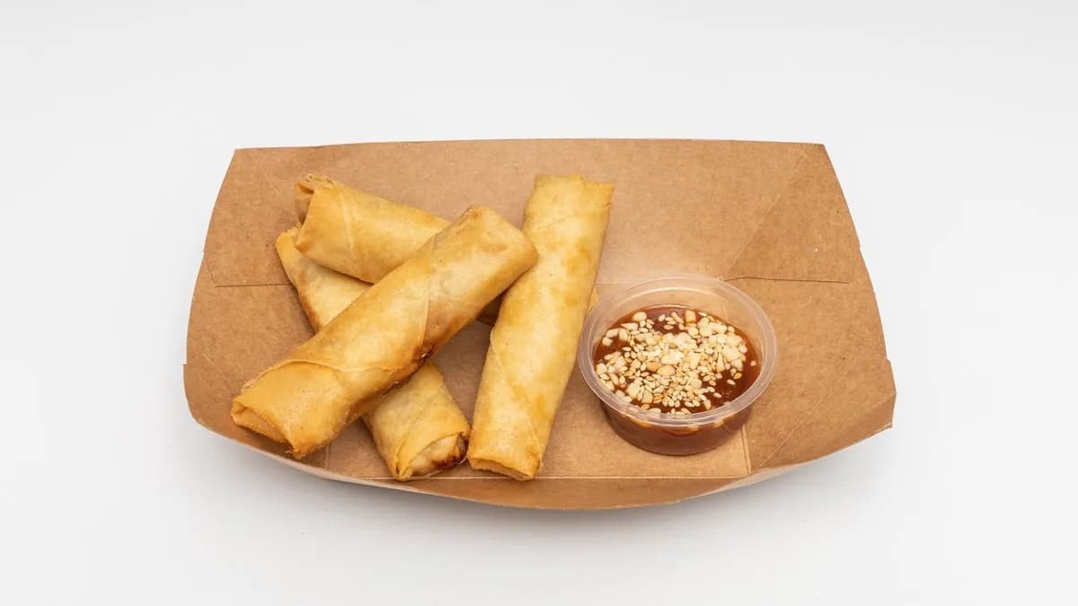 Sajgonki z Orzechowym kurczakiem