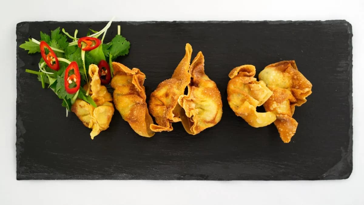 Pierożki z Wołowiną i Kimchi