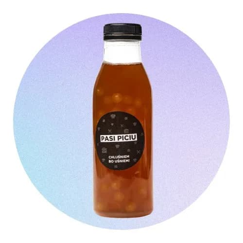 BUBBLE ICE TEA MARAKUJA BUTELKA