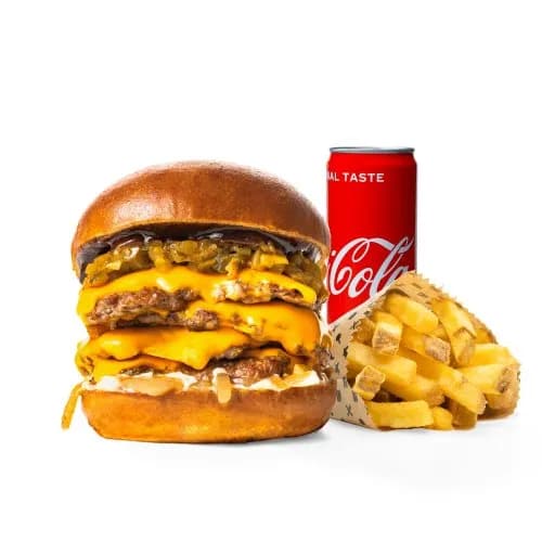 ZESTAW POCZWÓRNY SMASH BURGER