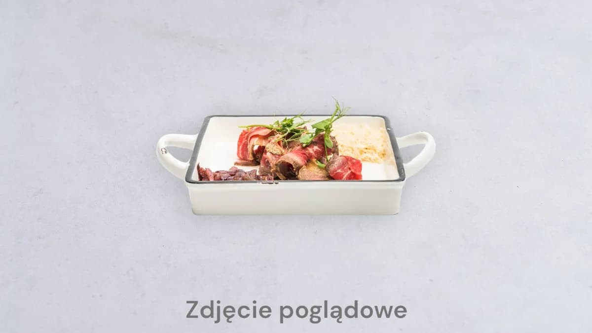 Rostbef z sosem kurkowym