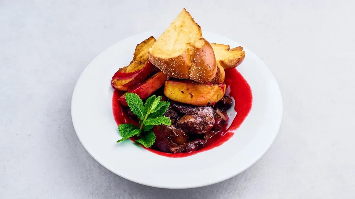 Wątróbki na chałce