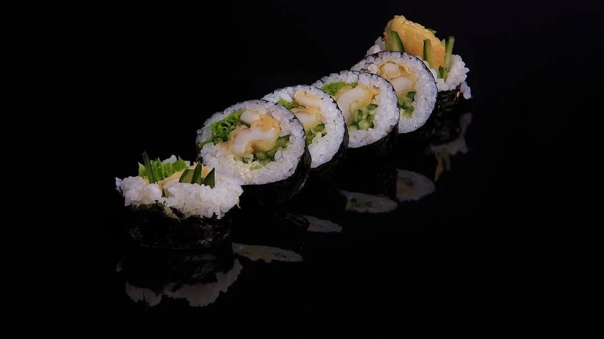 Futomaki kalmar w tempurze