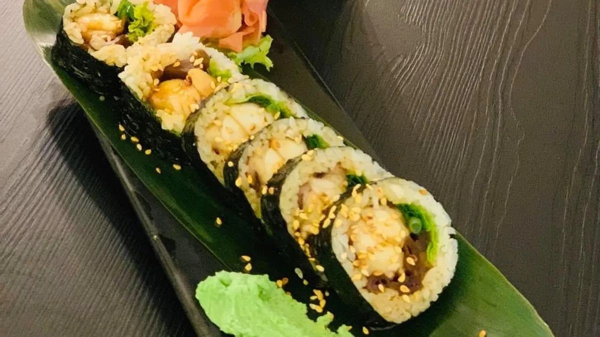 Futomaki z ośmiornicą